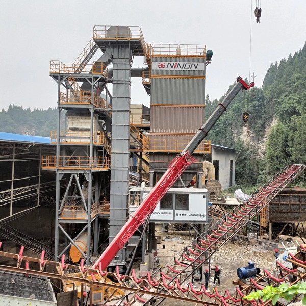 एलएनजेडडीएस1030 समुच्चय आकार देने और रेत बनाने का संयंत्र - शौझेंग सिचुआन में लागू