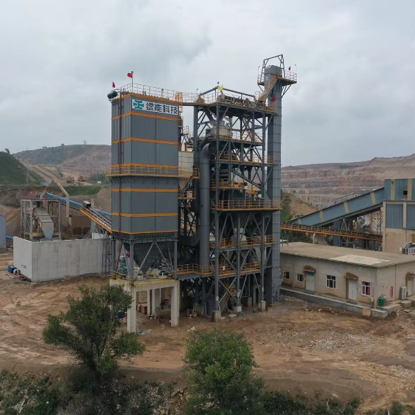 एलएनजेडडीएस2060जी2 एग्रीगेट शेपिंग और सैंड मेकिंग प्लांट - इनर मंगोलिया में लागू, तियानहाओ सीमेंट ग्रुप कंपनी लिमिटेड।