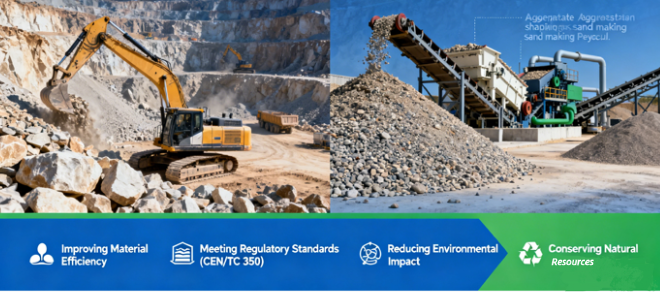 aggregate shaping and sand making plant