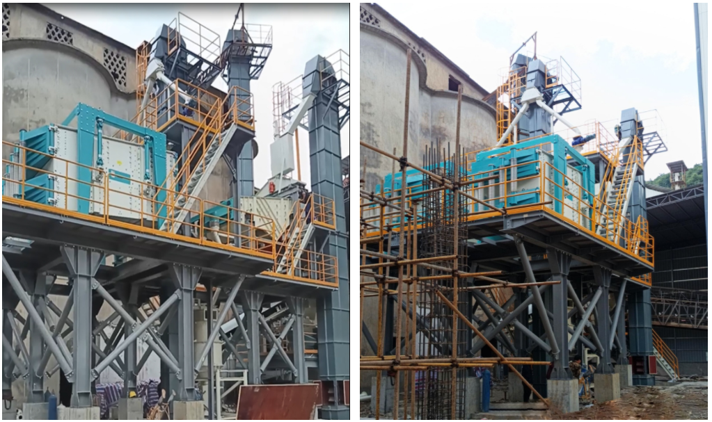 aggregate grinding and screening equipment