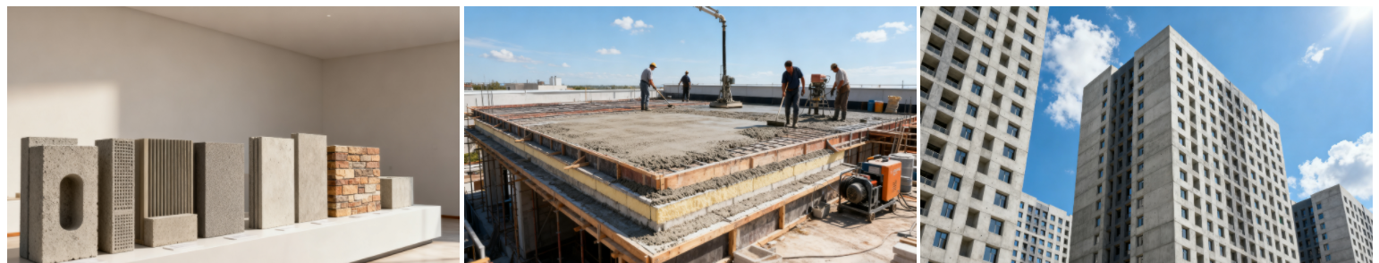 Planetary concrete mixer