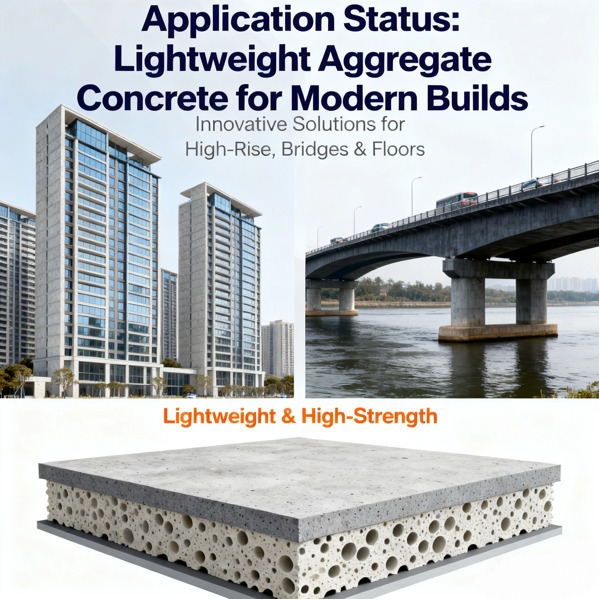 आवेदन की स्थिति: आधुनिक निर्माण के लिए हल्का एग्रीगेट कंक्रीट