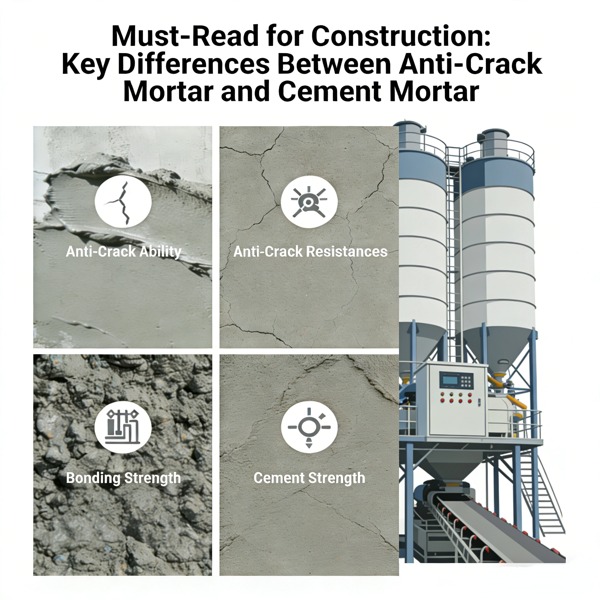 निर्माण के लिए अवश्य पढ़ें: दरार-रोधी मोर्टार और सीमेंट मोर्टार के बीच मुख्य अंतर
