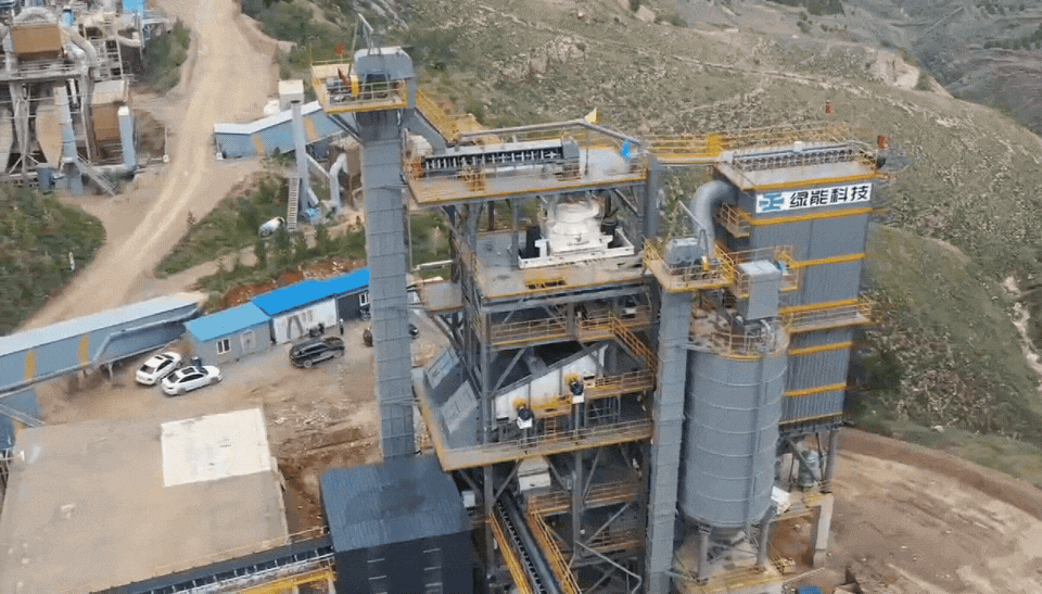 aggregate shaping and sand making plant