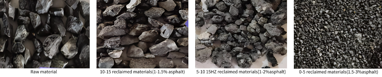 Asphalt recycling plant