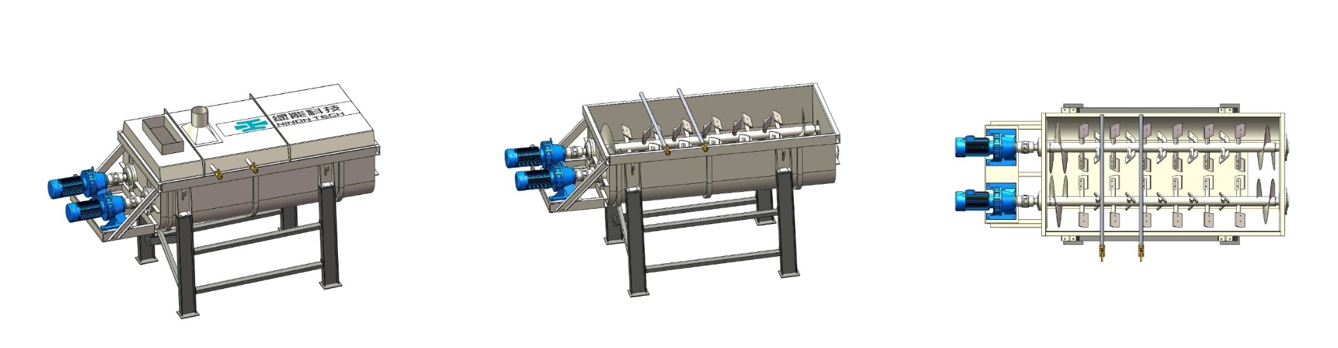 Silt solidification mixing equipment