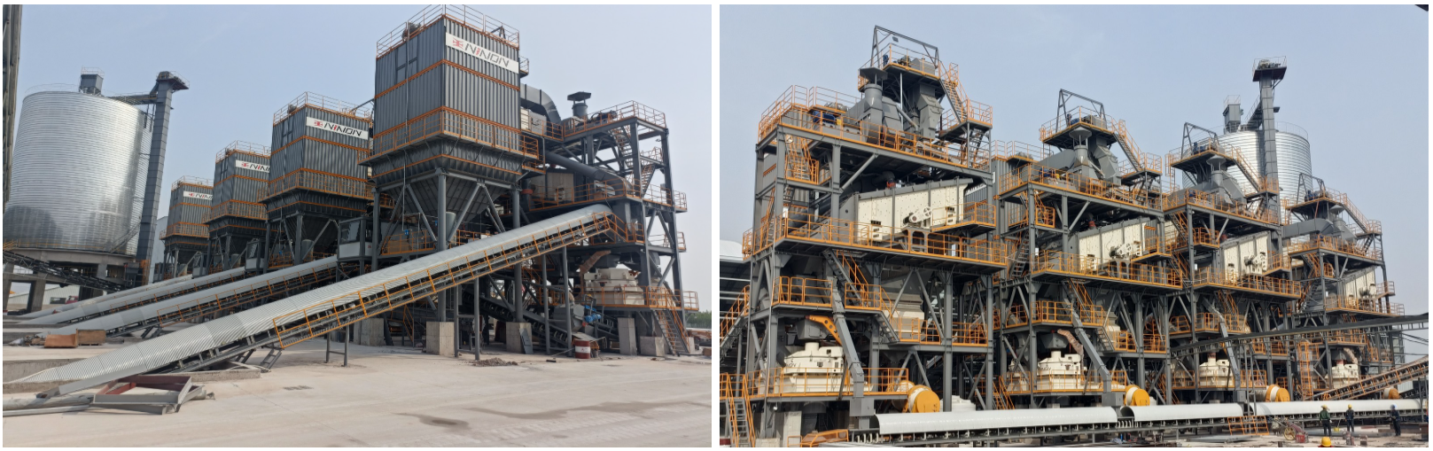 aggregate shaping and sand making plant