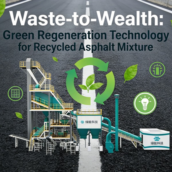 கழிவுகளிலிருந்து செல்வம்: மறுசுழற்சி செய்யப்பட்ட நிலக்கீல் கலவைக்கான பசுமை மீளுருவாக்கம் தொழில்நுட்பம்