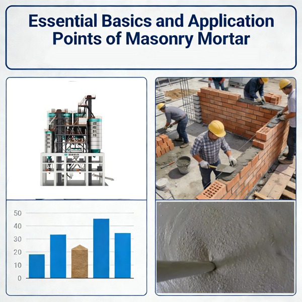 கொத்து மோர்டாரின் அத்தியாவசிய அடிப்படைகள் மற்றும் பயன்பாட்டு புள்ளிகள்