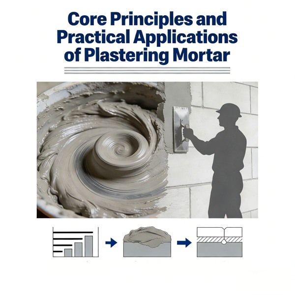 பிளாஸ்டரிங் மோர்டாரின் முக்கிய கொள்கைகள் மற்றும் நடைமுறை பயன்பாடுகள்