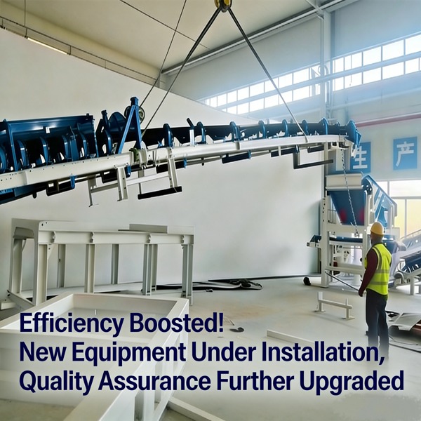 Повышение эффективности! Устанавливается новое оборудование, улучшен контроль качества.