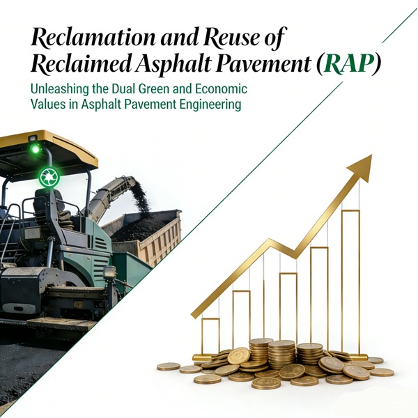 Восстановление и повторное использование переработанного асфальтобетонного покрытия: раскрытие двойной экологической и экономической ценности в проектировании асфальтобетонных покрытий.