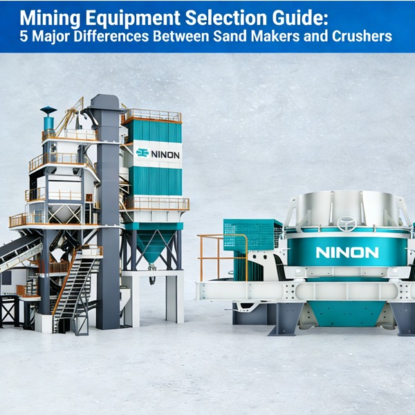 Руководство по горнодобывающему оборудованию: 5 основных различий между пескоструйными аппаратами и дробилками.