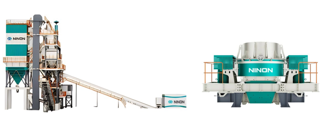 aggregate shaping and sand making plant