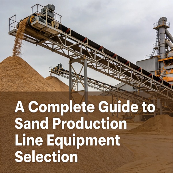 रेत उत्पादन लाइन उपकरण के लिए एक संपूर्ण मार्गदर्शिका