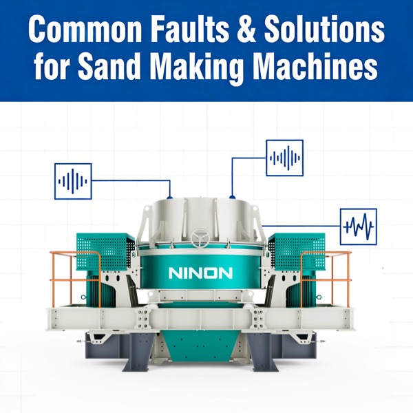 மணல் தயாரிக்கும் இயந்திரங்களில் ஏற்படும் பொதுவான கோளாறுகள் மற்றும் தீர்வுகள்