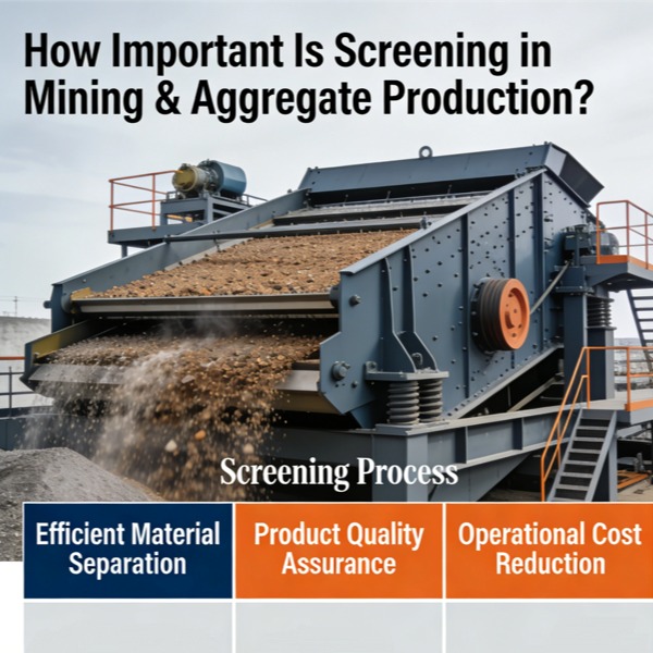 சுரங்கத் தொழில் மற்றும் மொத்த உற்பத்தியில் சலித்தல் எவ்வளவு முக்கியமானது?