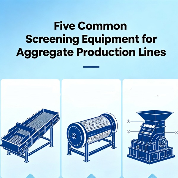 மொத்த உற்பத்தி வரிசைகளுக்கான ஐந்து பொதுவான சல்லடை உபகரணங்கள்