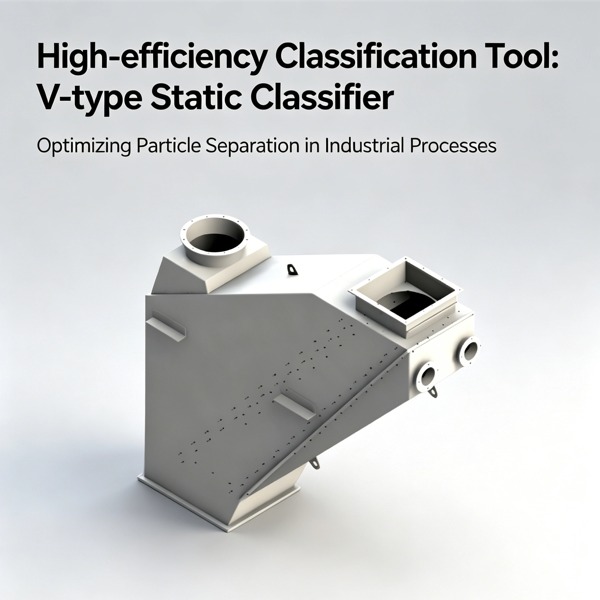 उच्च-दक्षता वर्गीकरण उपकरण: वी-प्रकार का स्थैतिक वर्गीकारक
