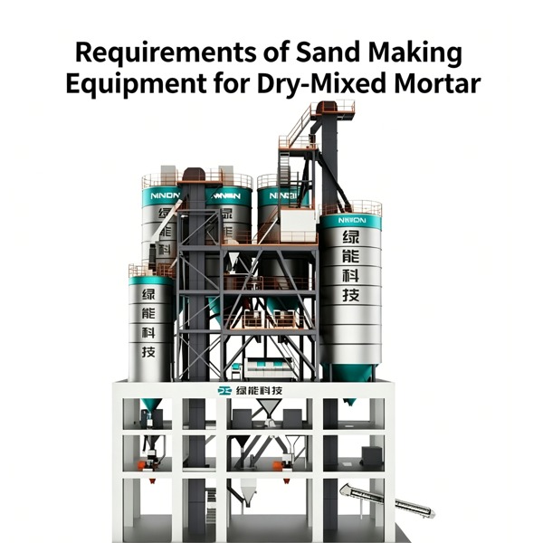 Exigences relatives aux équipements de fabrication de sable pour mortier sec