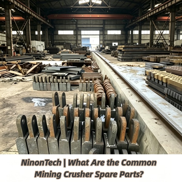 NinonTech | Quelles sont les pièces de rechange courantes pour concasseurs miniers ?