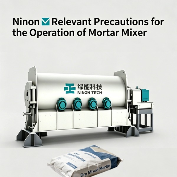 நினோன் ▏சாந்துக் கலவைகளை இயக்குவதற்கான உரிய முன்னெச்சரிக்கைகள்