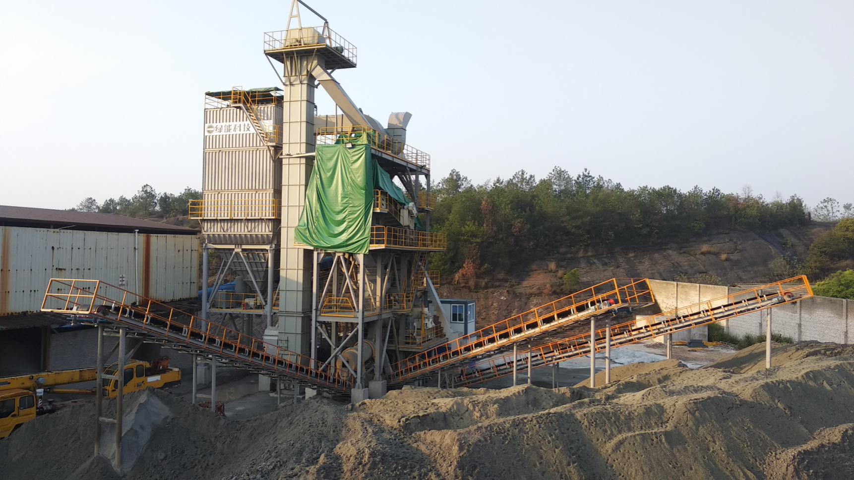 aggregate shaping and sand making plant