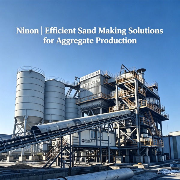 Ninon ▏Эффективные решения для производства песка для щебня Ninon ▏Эффективные решения для производства песка для щебня