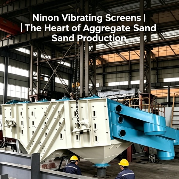 Ninon Vibrating Screens | The Heart of Aggregate Sand Production
