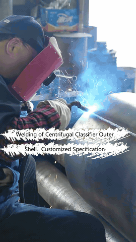 centrifugal air classifier