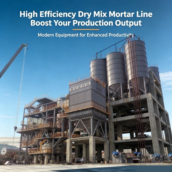 High Efficiency Dry Mix Mortar Line Boost Your Production Output
