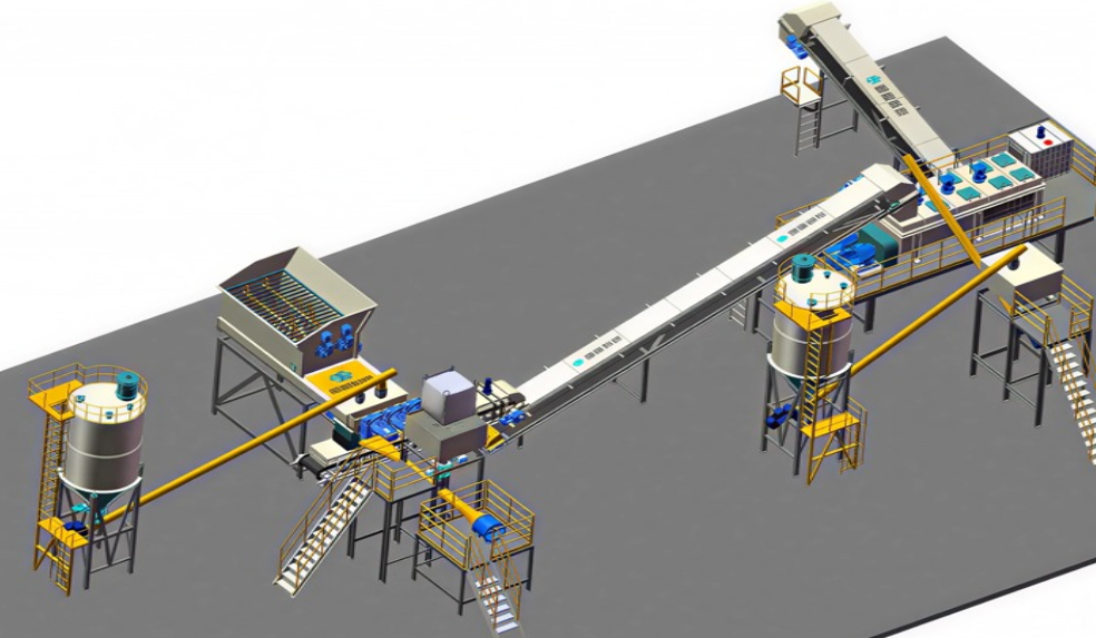 waste sludge solidification equipment