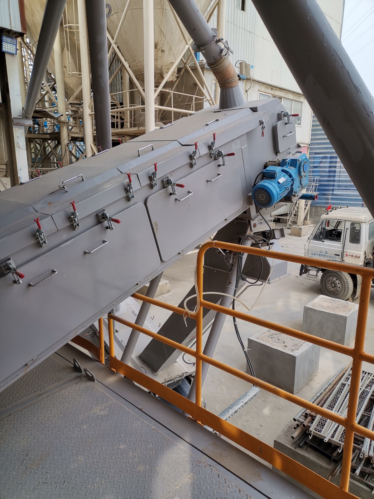 dry mix mortar production line