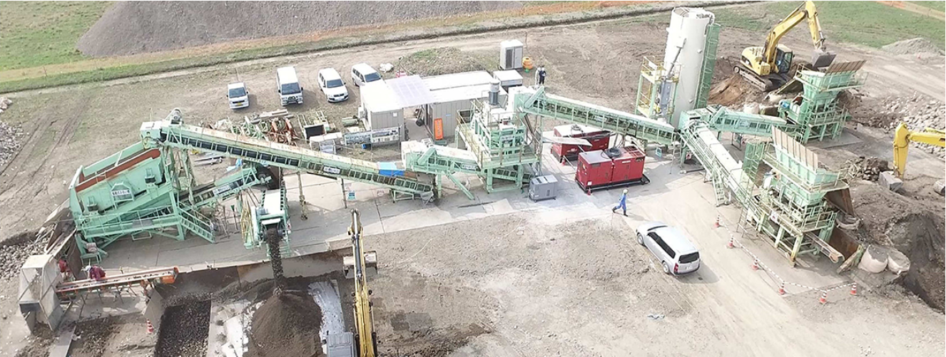 clay soil mixing machine