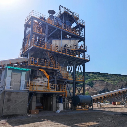 aggregate shaping and sand making plant