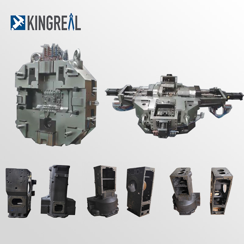 Gearbox Housing Injection Mold