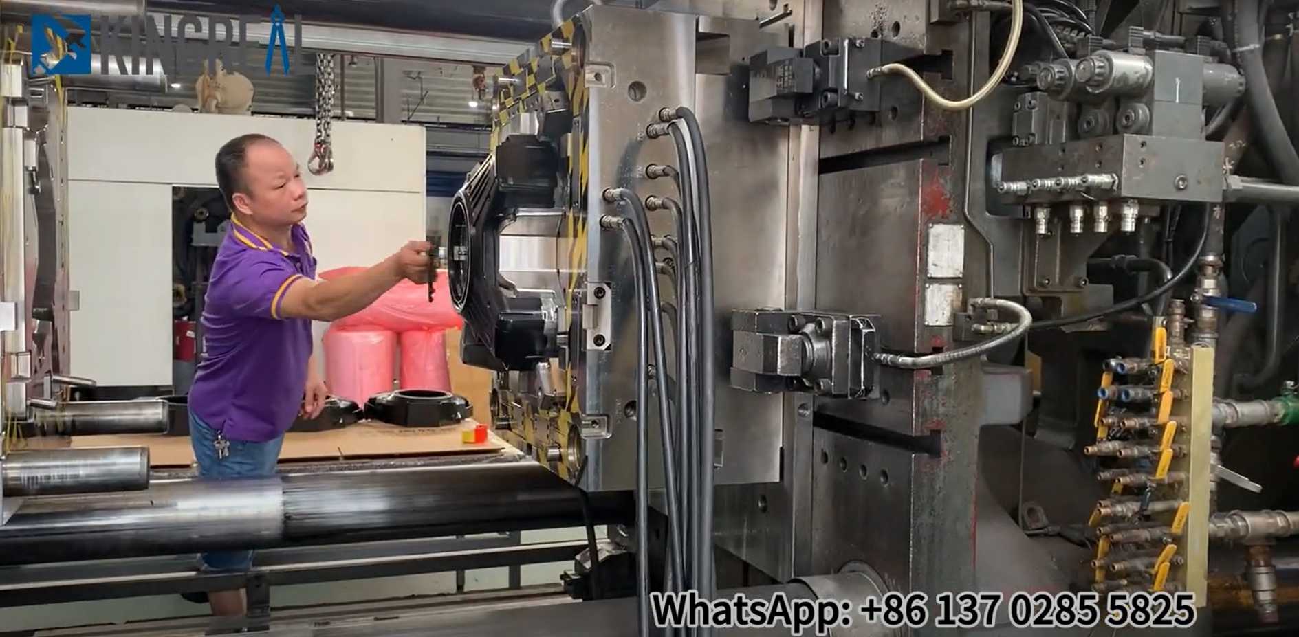 Stampo per iniezione di parafanghi in plastica per auto