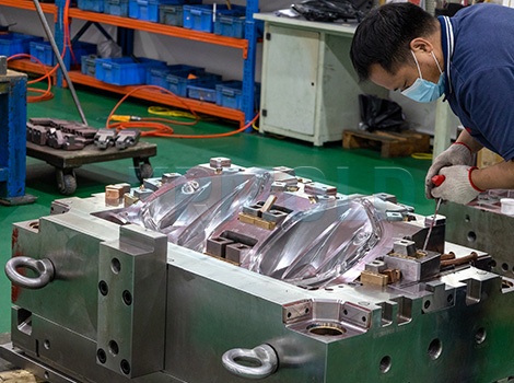 rearview mirror reflective injection mold
