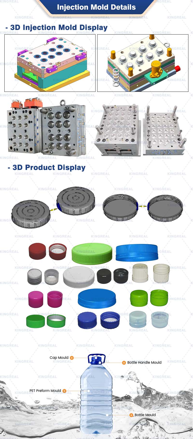 plastic bottle cap injection mould
