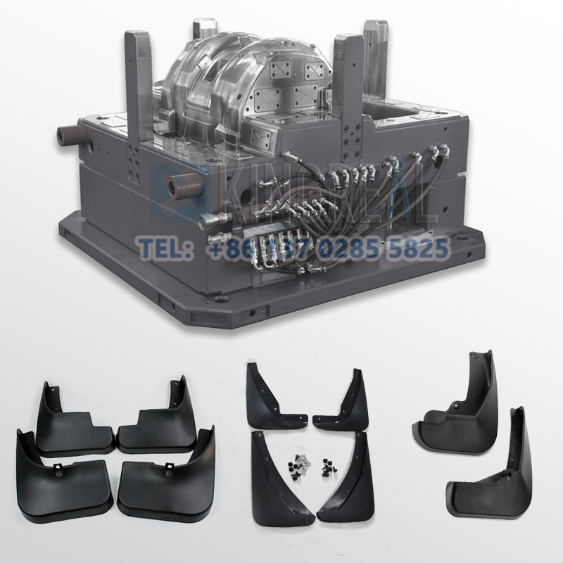 plastic auto fender injection mold