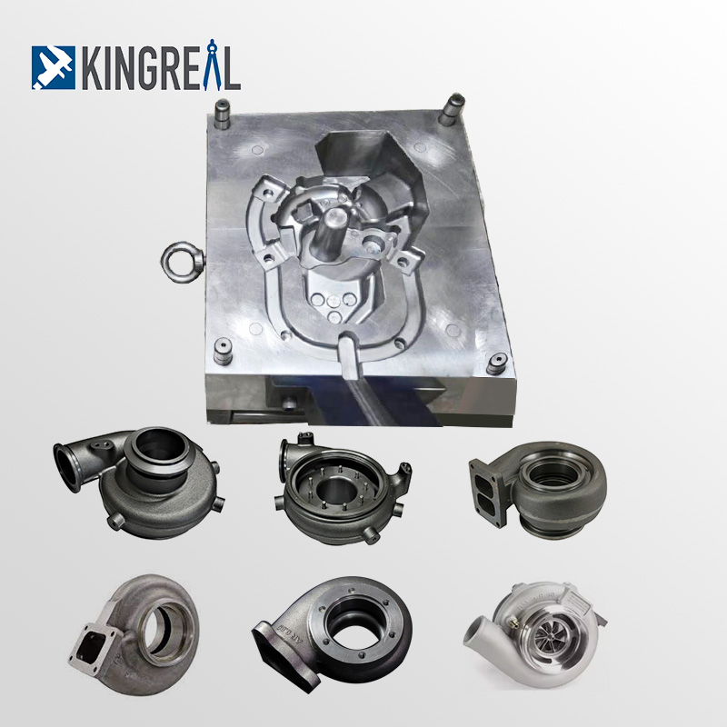 What's the 4 steps of permanent mold casting?