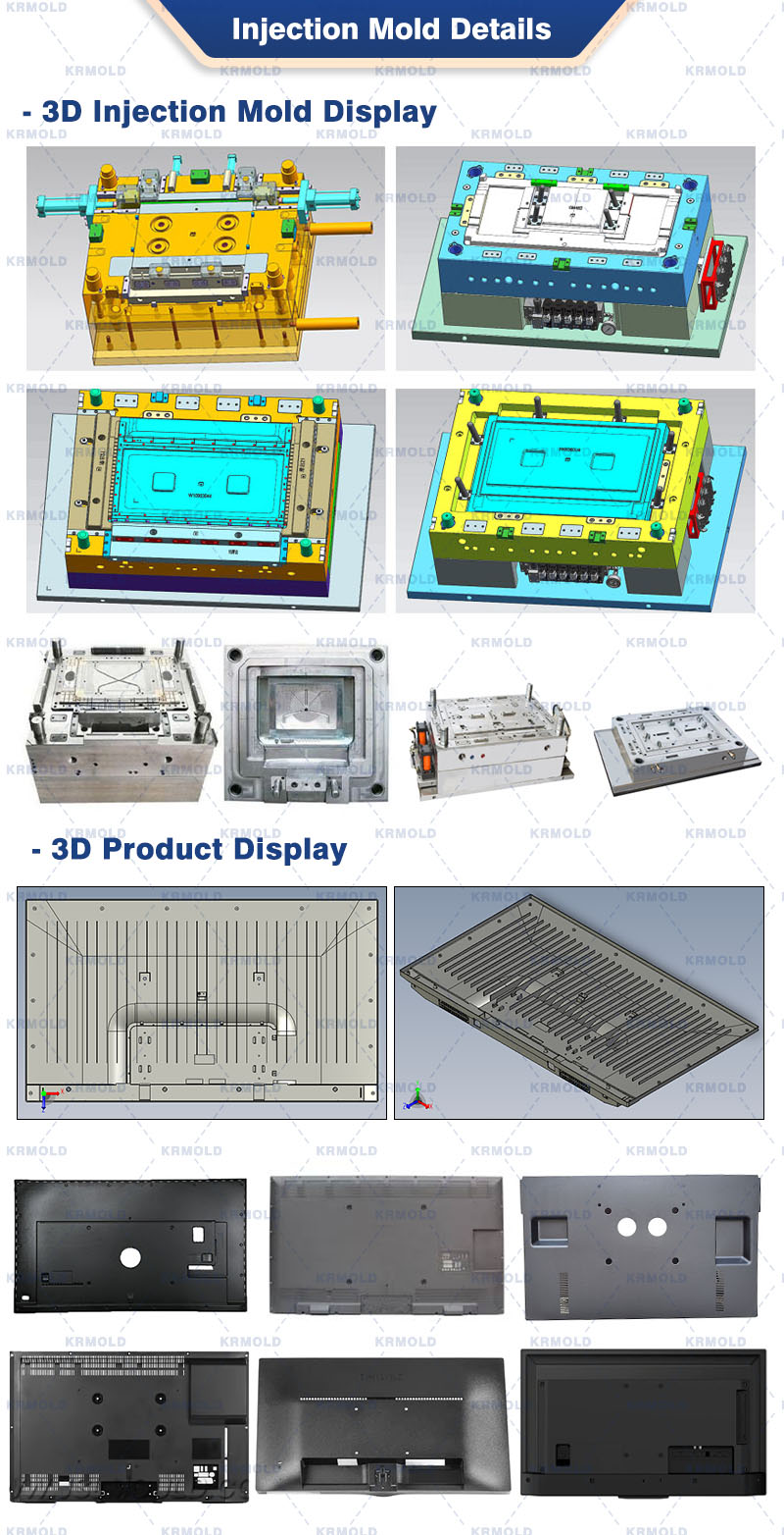 TV Back Cover Injection Mold