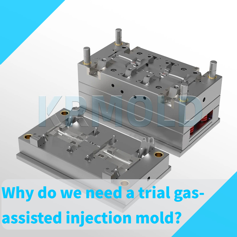 gas-assisted injection mold