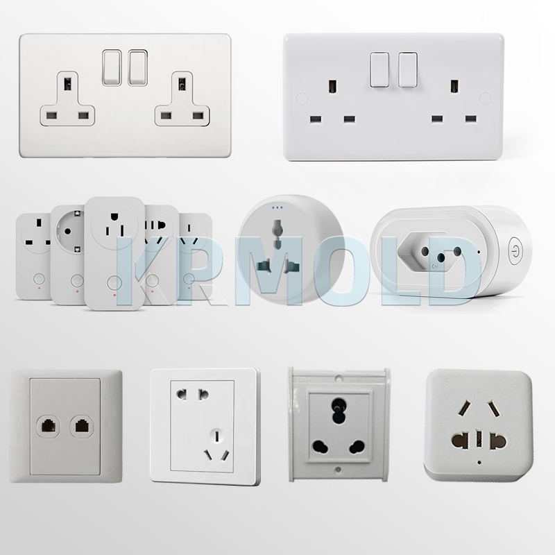 switch socket plastic injection mold