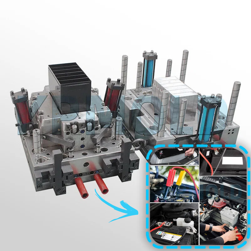 Plastic Battery Case Mould in Automotive Industry
