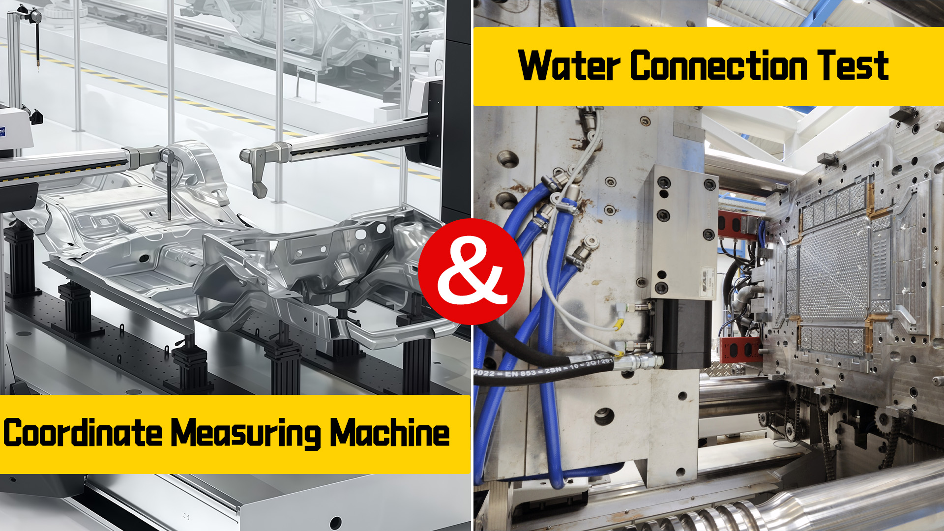 Water Connection Test For Plastic Injection Mold