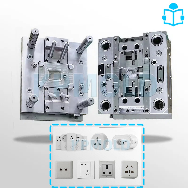 plastic plug socket injection mold