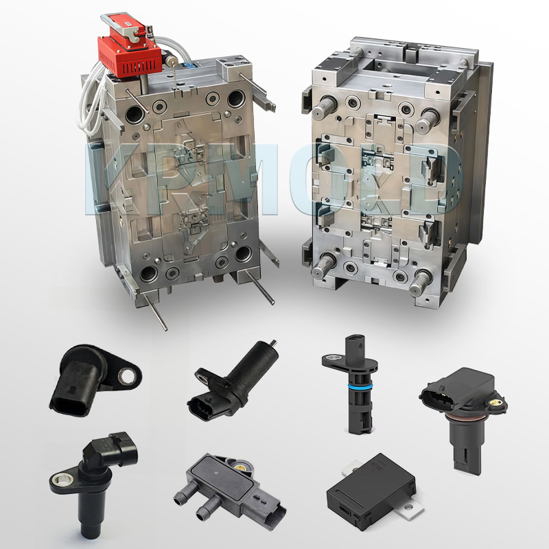 plastic auto parts sensor injection mold