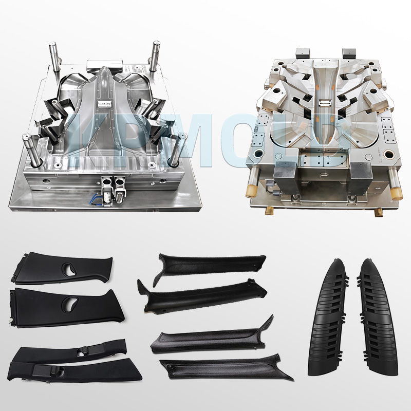 plastic pillar car part injection mould