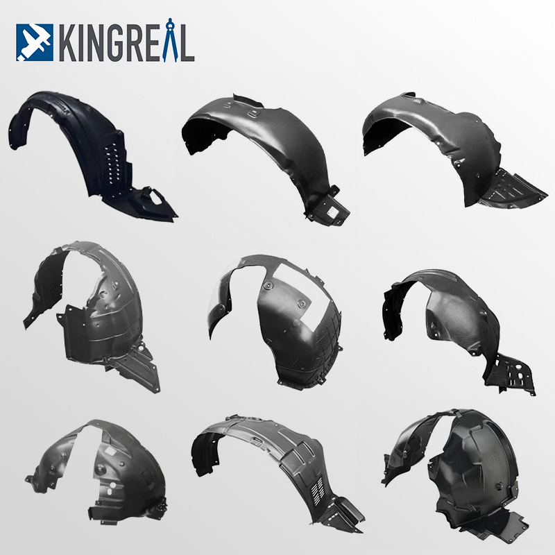 automotive wheel arch liner injection mold